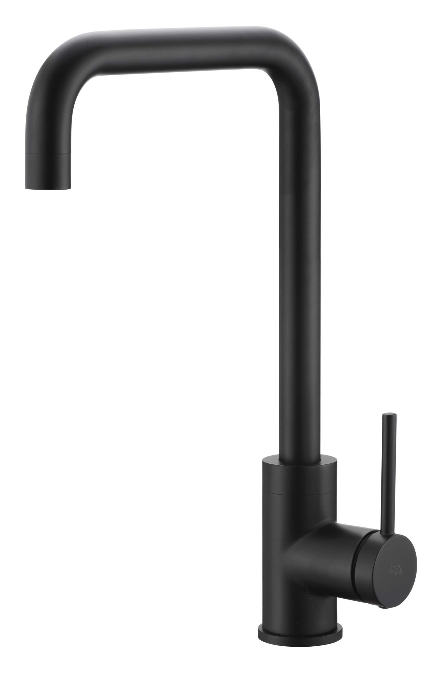 Loira matte black single-lever kitchen faucet by Imex