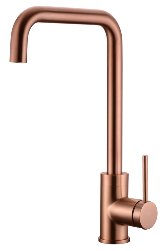 Imex Loira brushed rose gold single-lever kitchen faucet