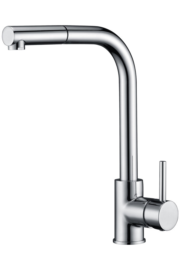 Imex Malta chrome pull-out single-lever kitchen faucet
