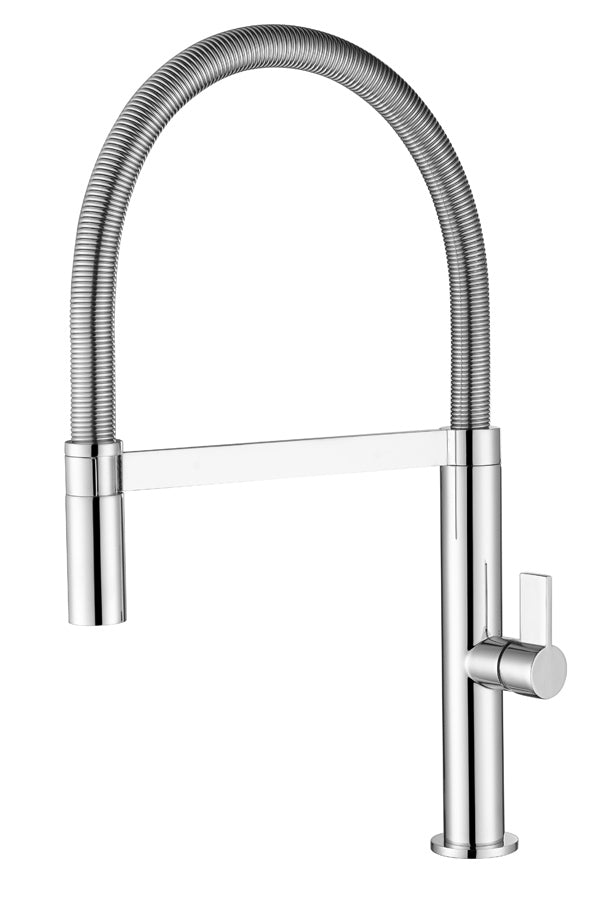 Imex Laos chrome flexible single-lever kitchen faucet