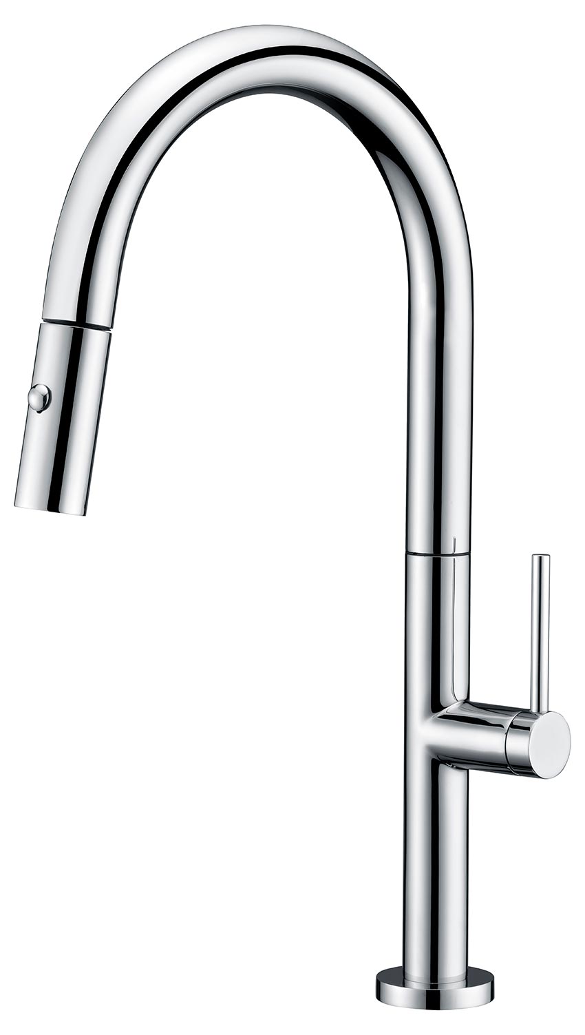 Imex Samoa chrome pull-out single-lever kitchen faucet