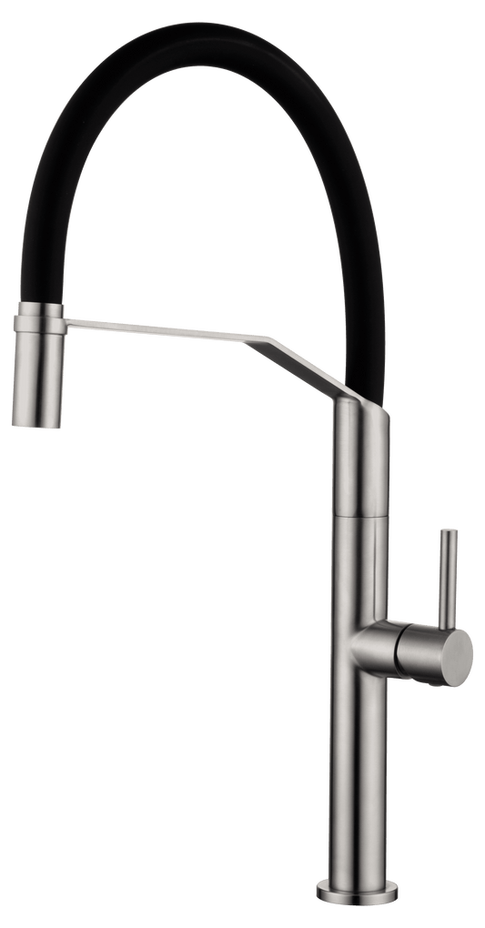 Grifería Cocina Monomando Flexible Acero Inoxidable S.316 Deva - Imex