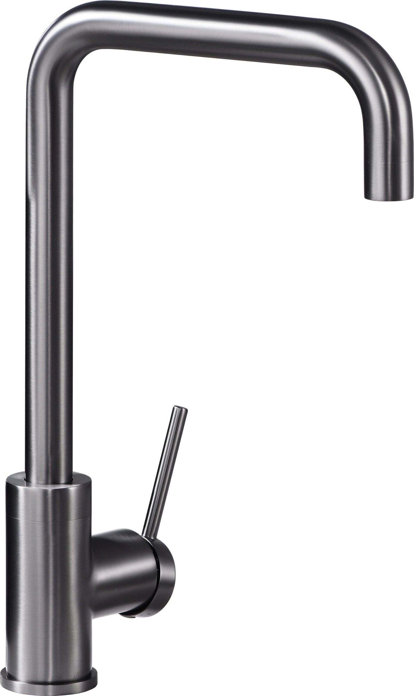 Loira black gun metal single-lever kitchen faucet by Imex