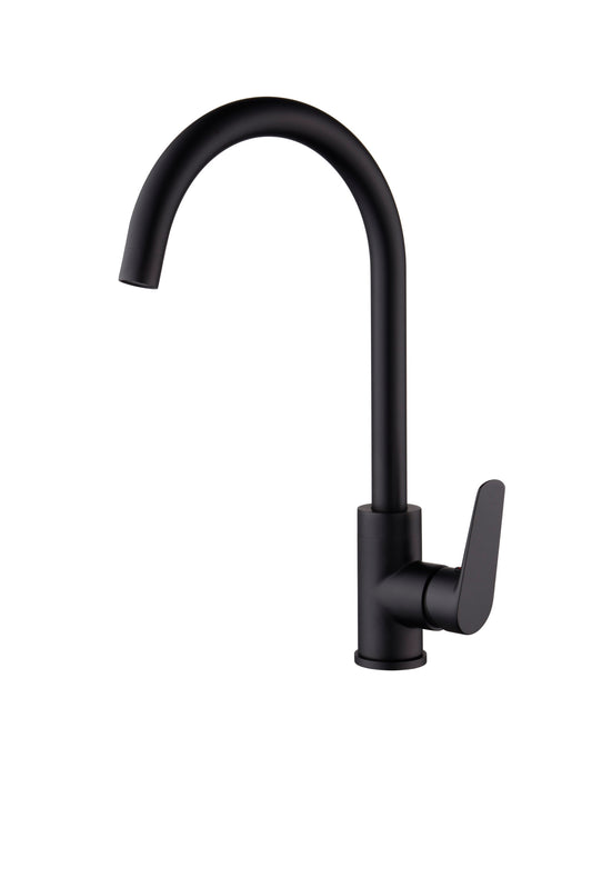 Imex Belgium matte black single-lever kitchen faucet