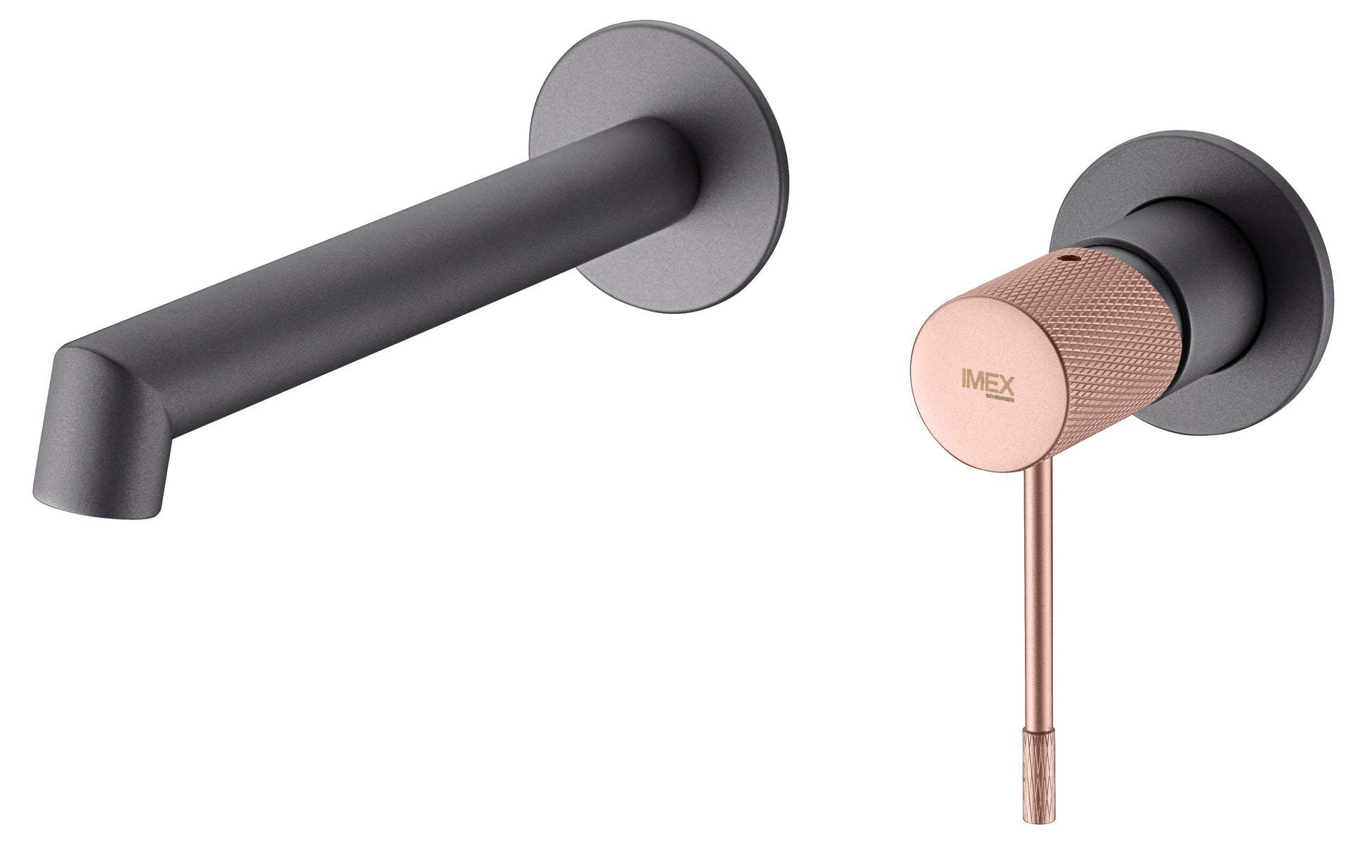 grifo empotrado Line gris champagne