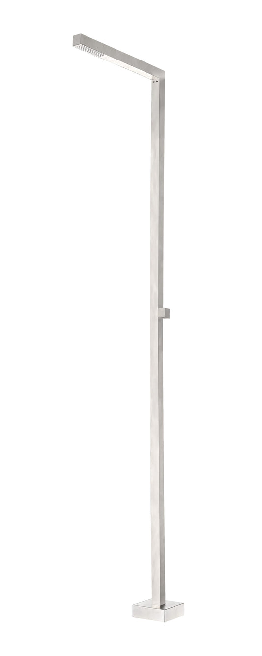 Ducha Exterior Acero Inox S.316 Serie Alabama | Acero – Poolimex