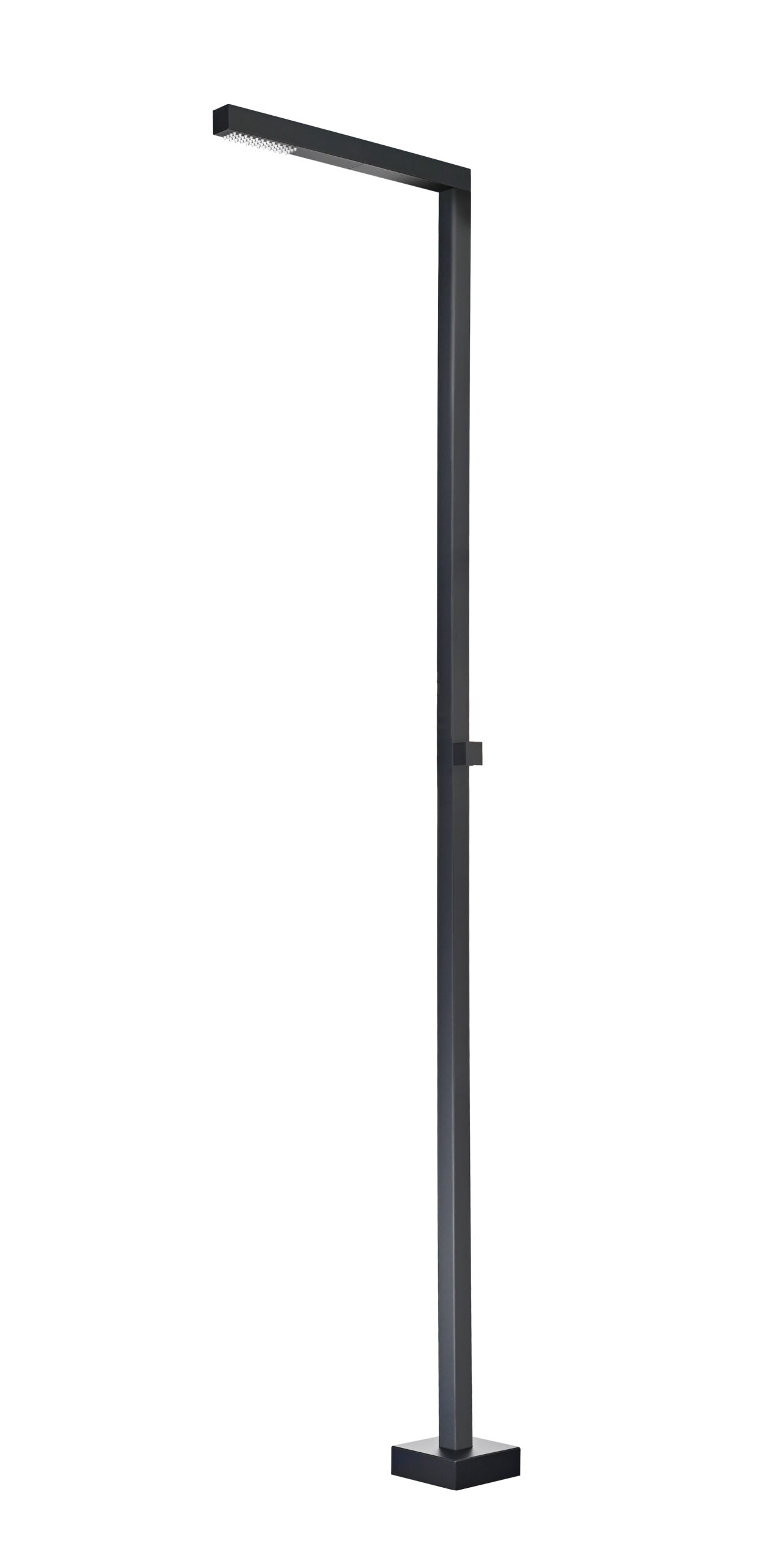 Ducha Exterior Acero Inox S.316 Serie Alabama | Negro Mate – Poolimex
