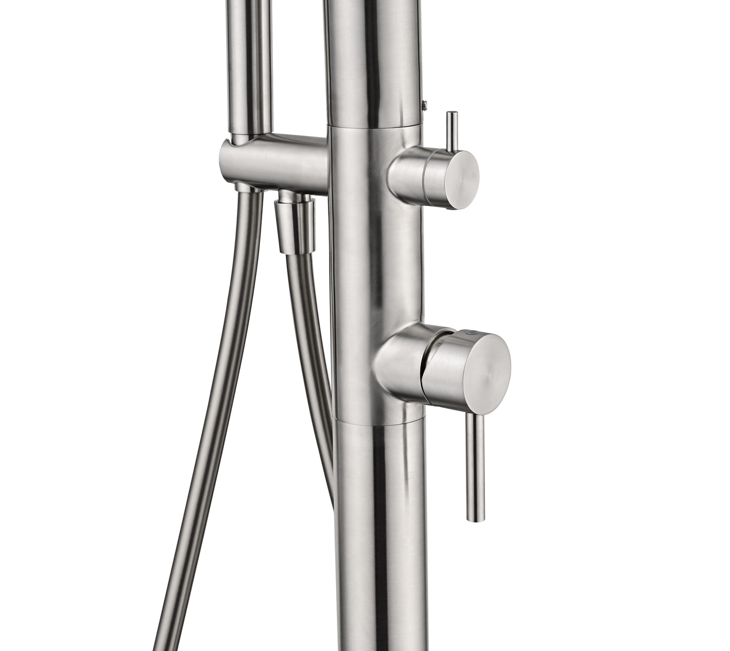 Kansas Outdoor Shower 316 Stainless Steel | Hot+Cold Mixer Tap | Poolimex