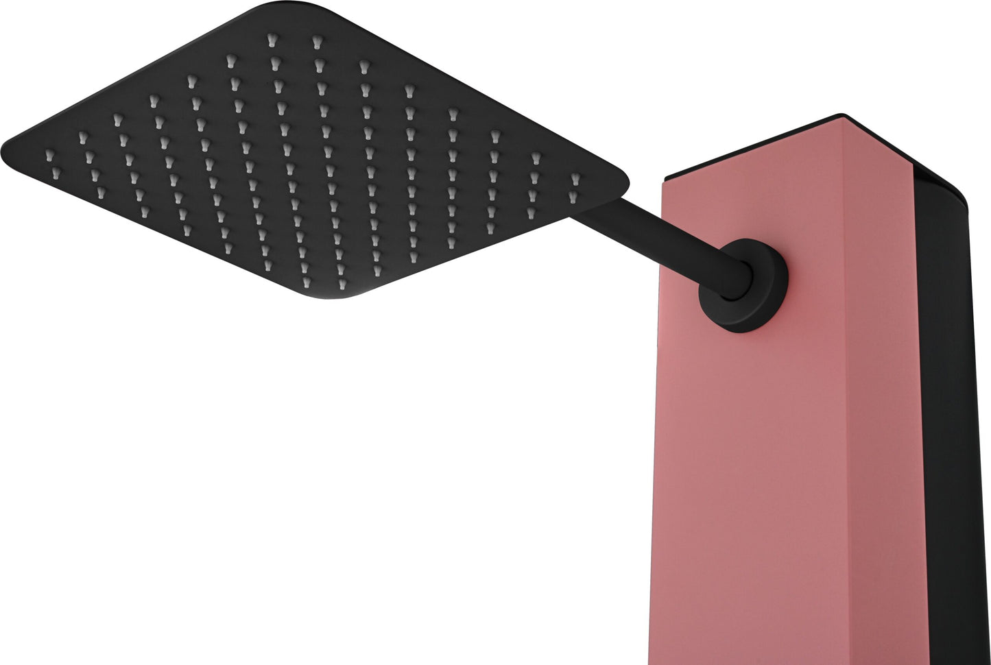 Outdoor Shower Stainless Steel S.316 with Accumulator Tank | Phoenix Coral Pink Series – Poolimex