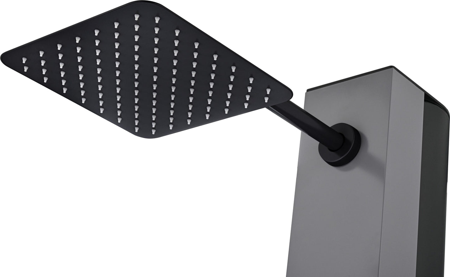 Outdoor Shower Stainless Steel 316 with Accumulator Tank | Phoenix Cobalt Grey Series – Poolimex