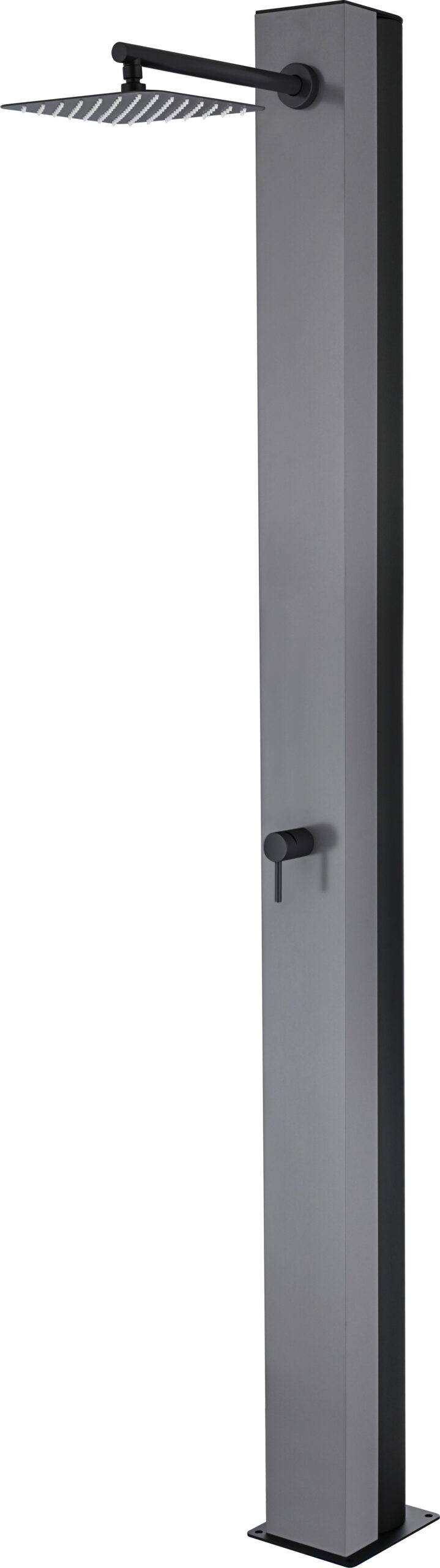 Outdoor Shower Stainless Steel 316 with Accumulator Tank | Phoenix Cobalt Grey Series – Poolimex