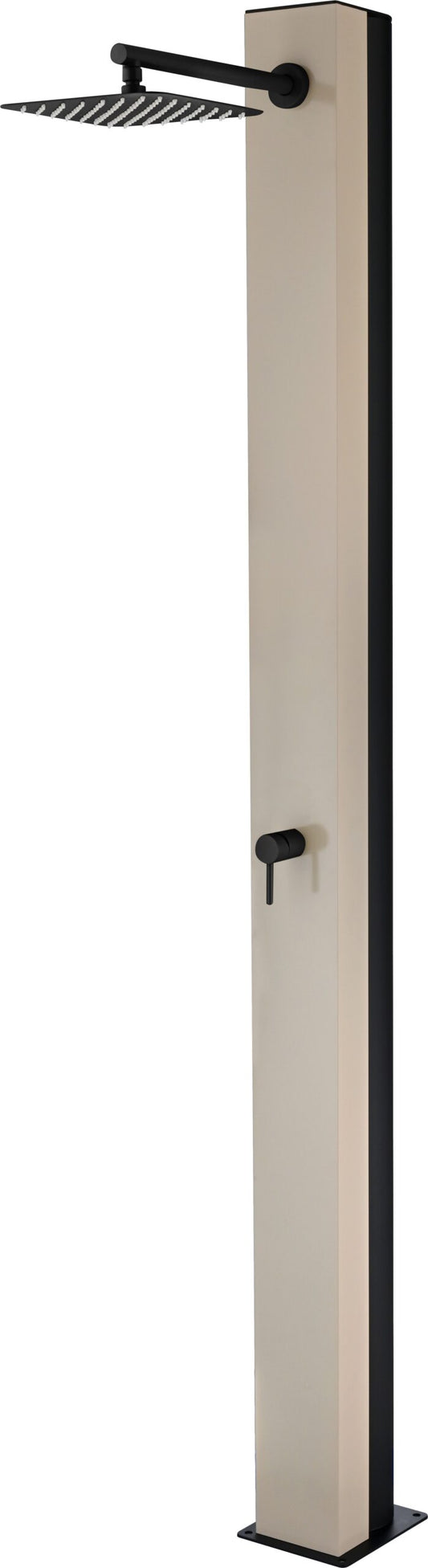 Outdoor Shower Stainless Steel S.316 with Accumulator Tank | Phoenix Moka Series – Poolimex