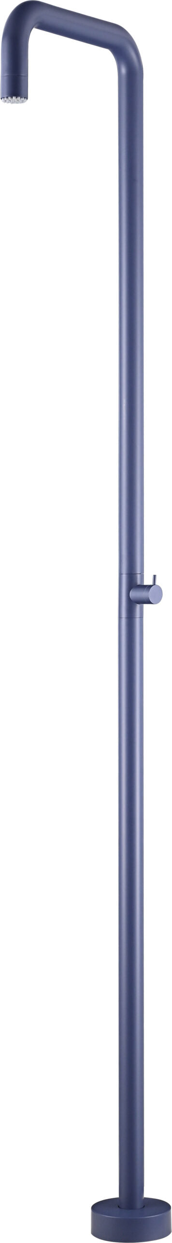 Ducha Exterior Acero Inox S.316 Serie Utah | Azul Océano – Poolimex