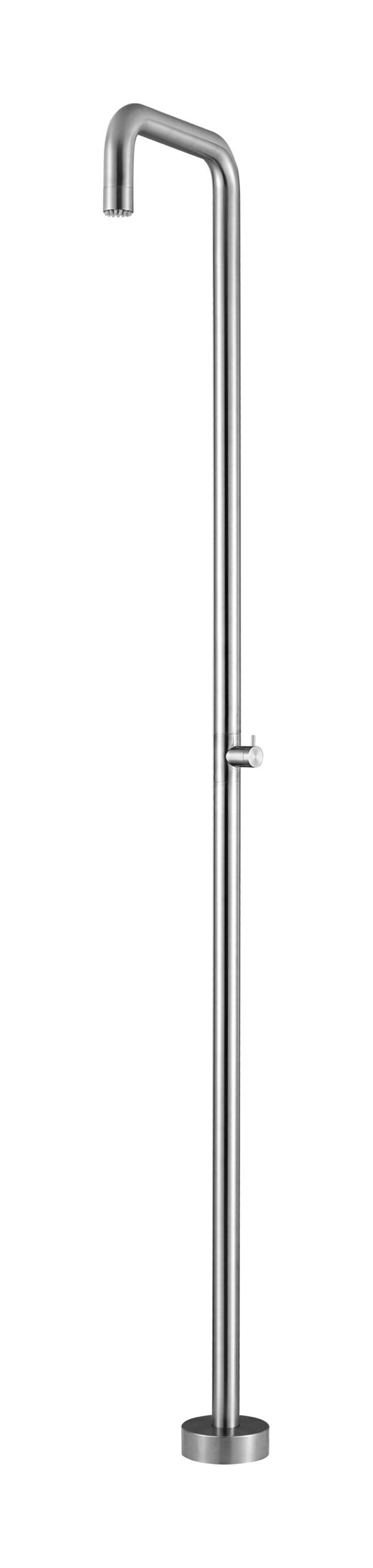 Ducha Exterior Acero Inox S.316 Serie Utah | Acero – Poolimex