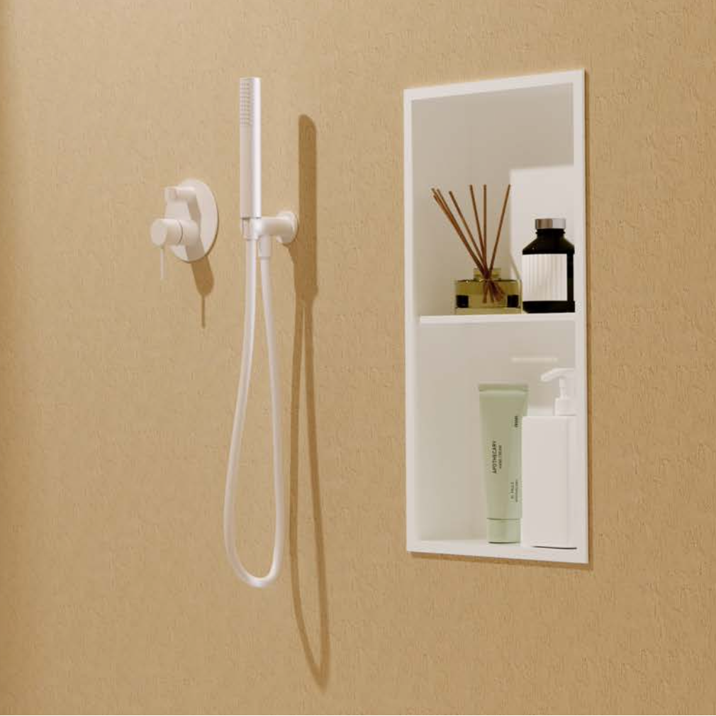 Hornacina vertical 2 estantes Artic