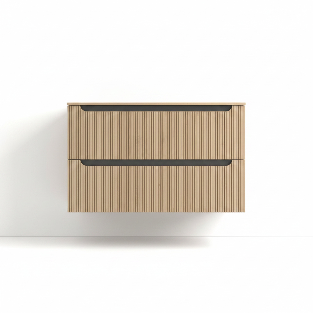 Mueble Auxiliar Kimono 2 Cajones - Roble Europa