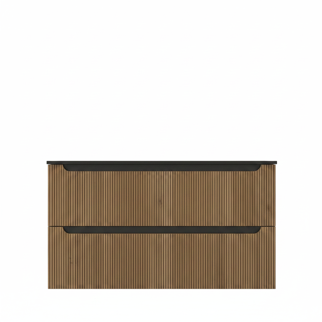 Mueble Auxiliar Kimono 2 Cajones - Roble Tostado