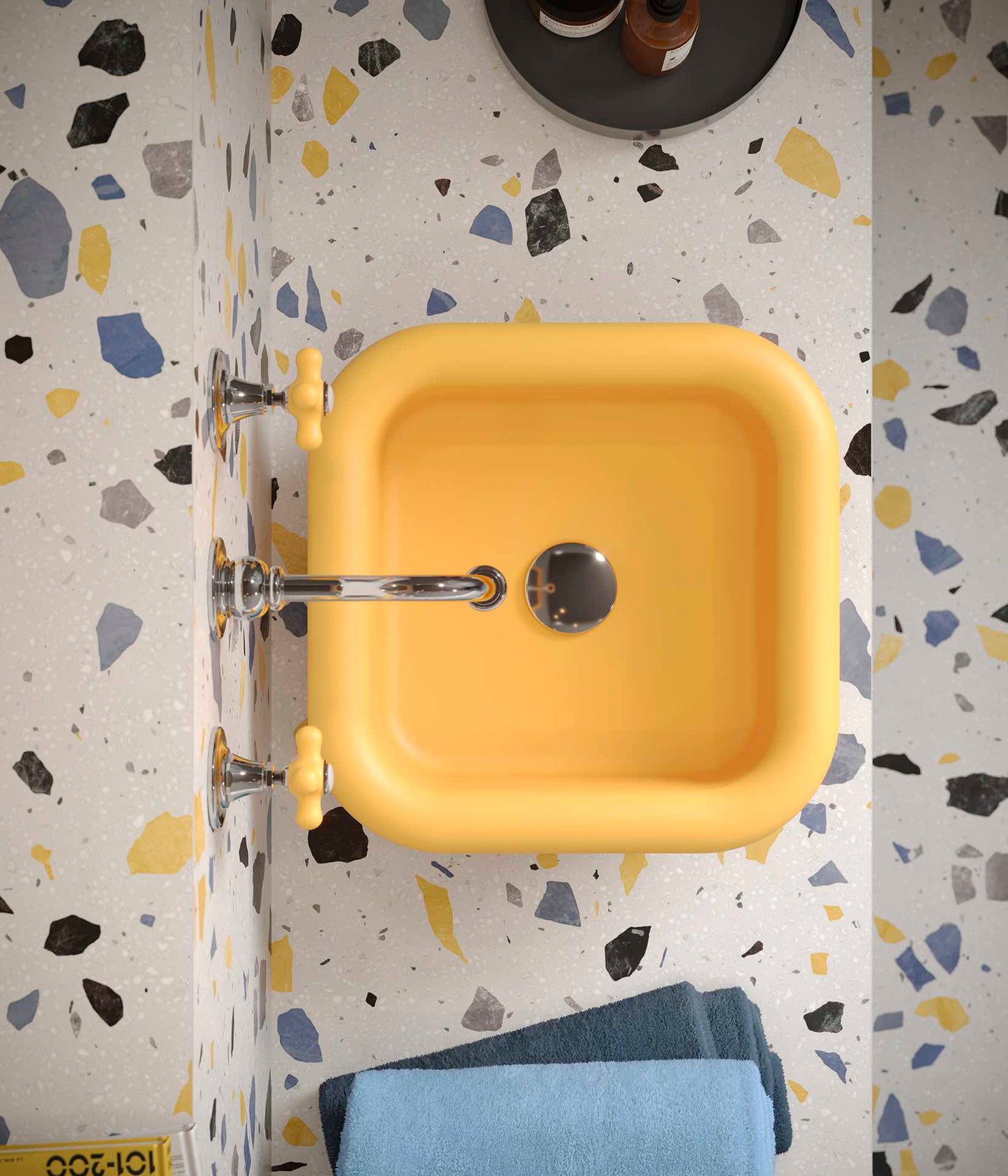 vista superior lavabo sobreencimera TCL
