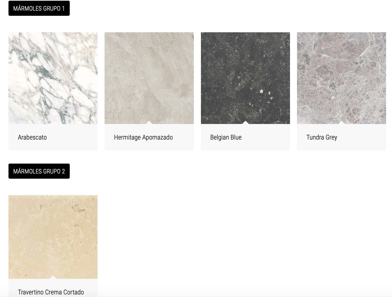 acabados marmol encimera 