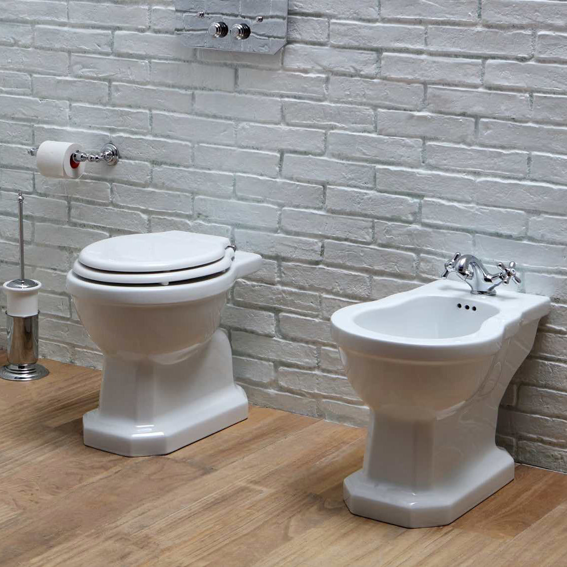 ambientación con wc y bidet Provence 900 clasico
