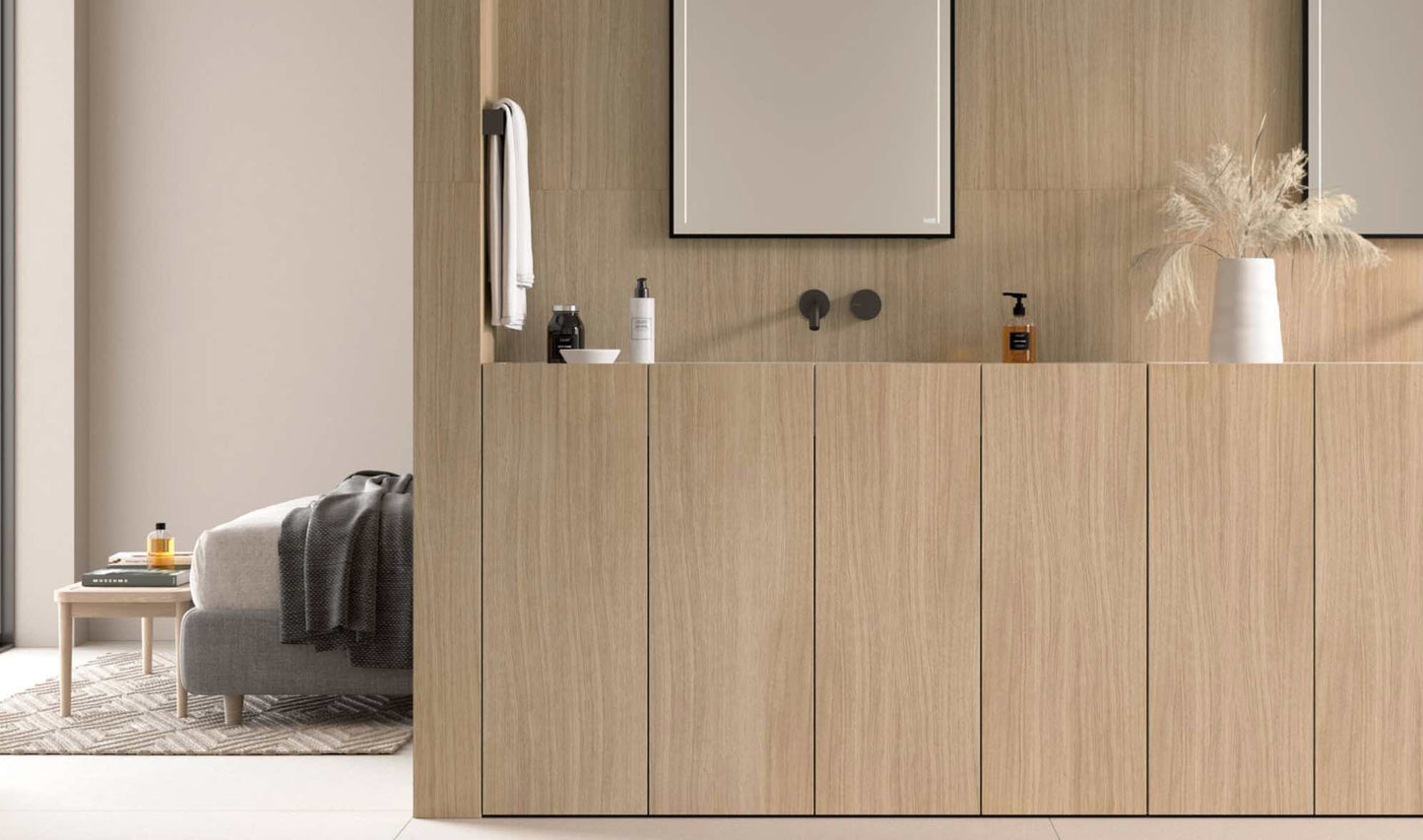 ambiente mueble Obi 4 puertas madera