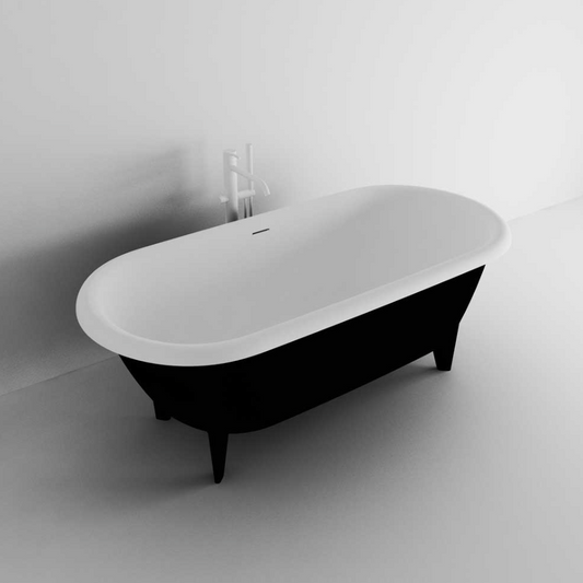 Britt Clawfoot Bathtub in Solidsurface® | Maderó Atelier