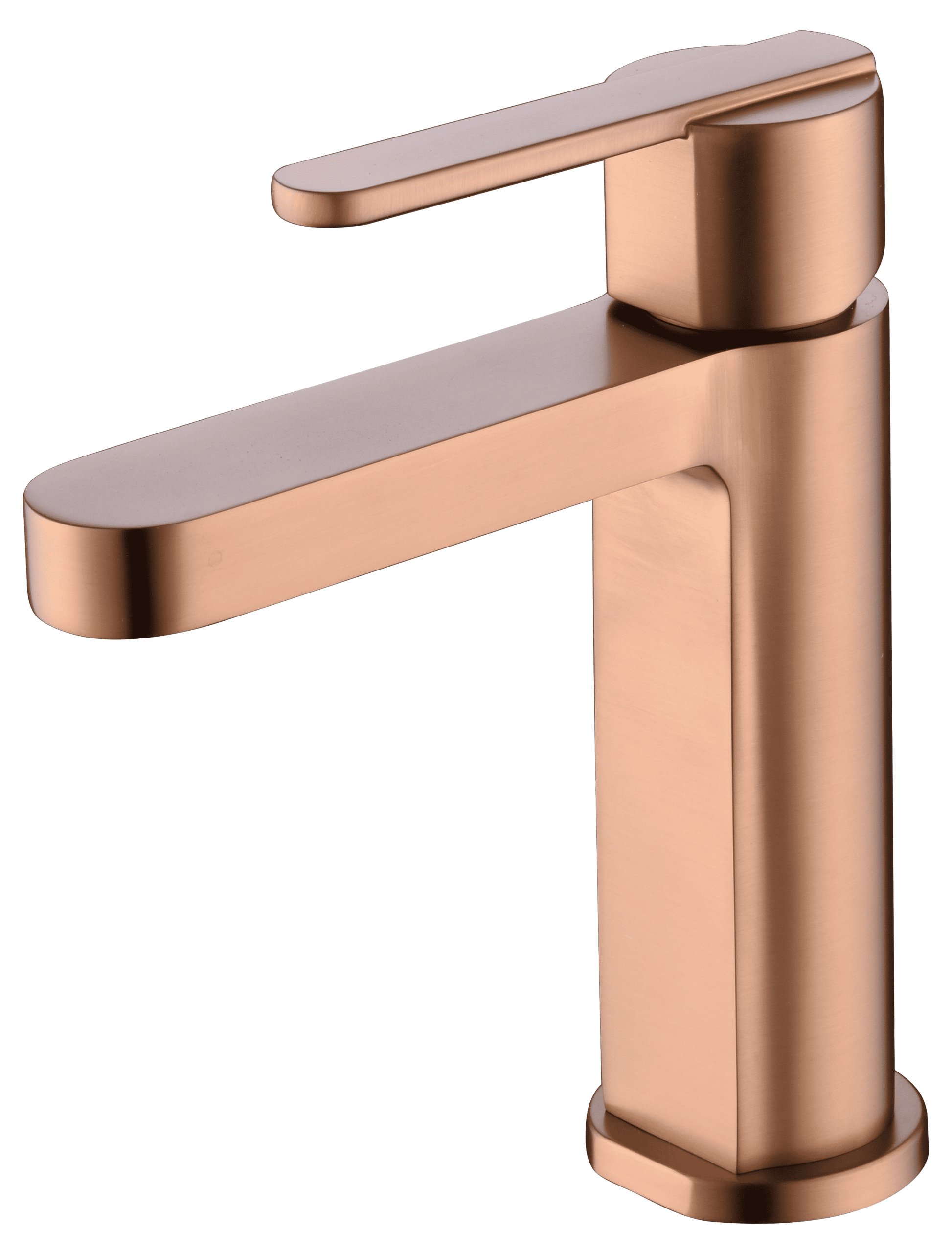  grifo lavabo monomando Roma oro rosa cepillado