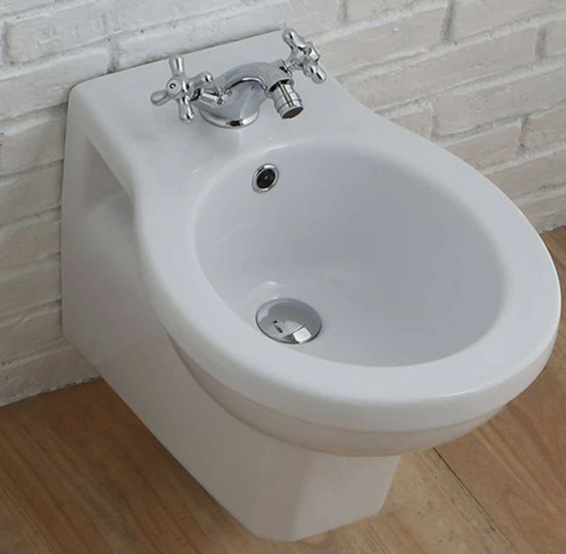 bidet suspendido Provence900 clasico con grifería