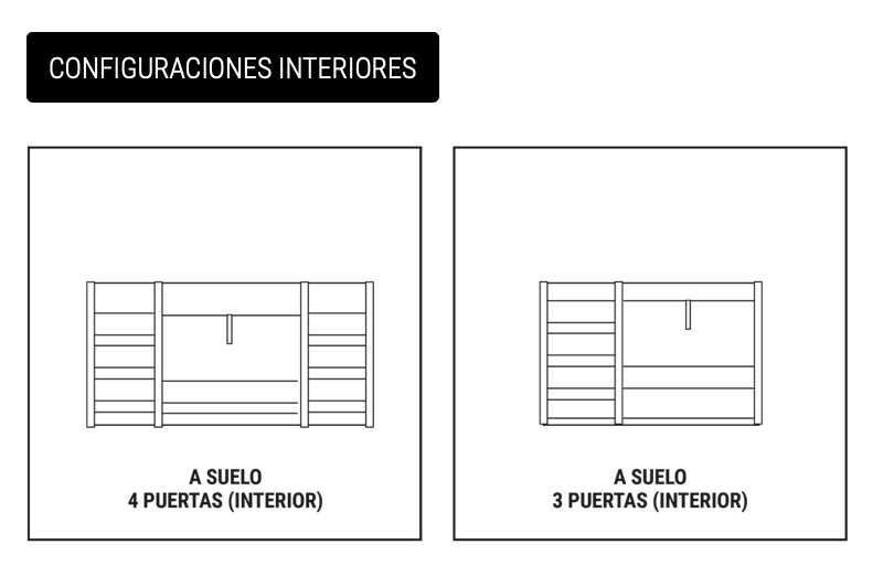 configuracion interior muebles Obi