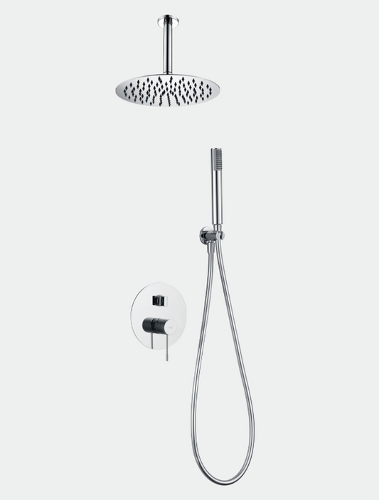 conjunto ducha empotrado Top cromado