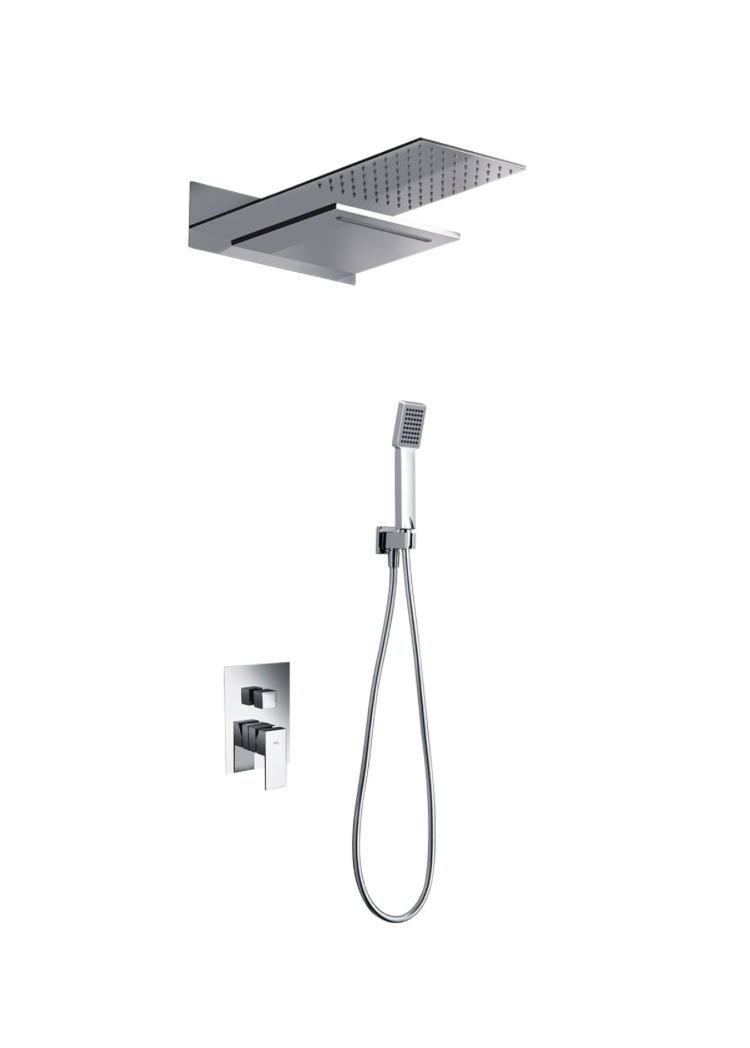 conjunto emporado termostatico Rodas cromado
