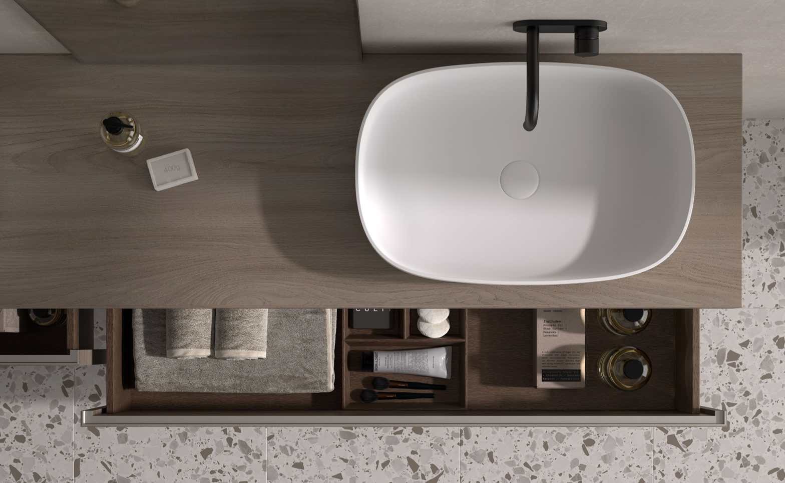 detalle cajon portalavabo Leo 1 cajon