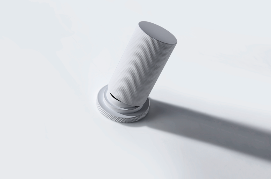 detalle grifo cocina Manacor blanco mate