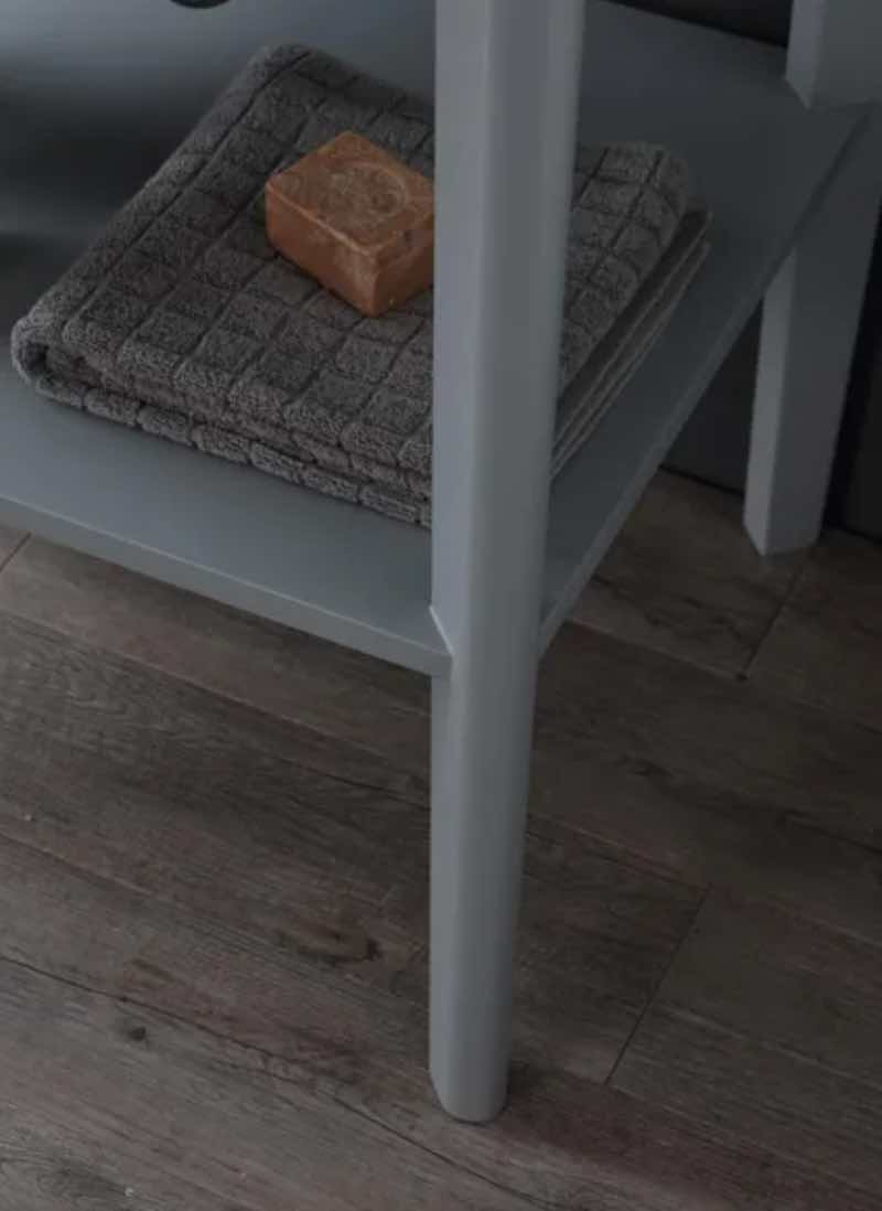 detalle mueble abierto Provence900 gris claro
