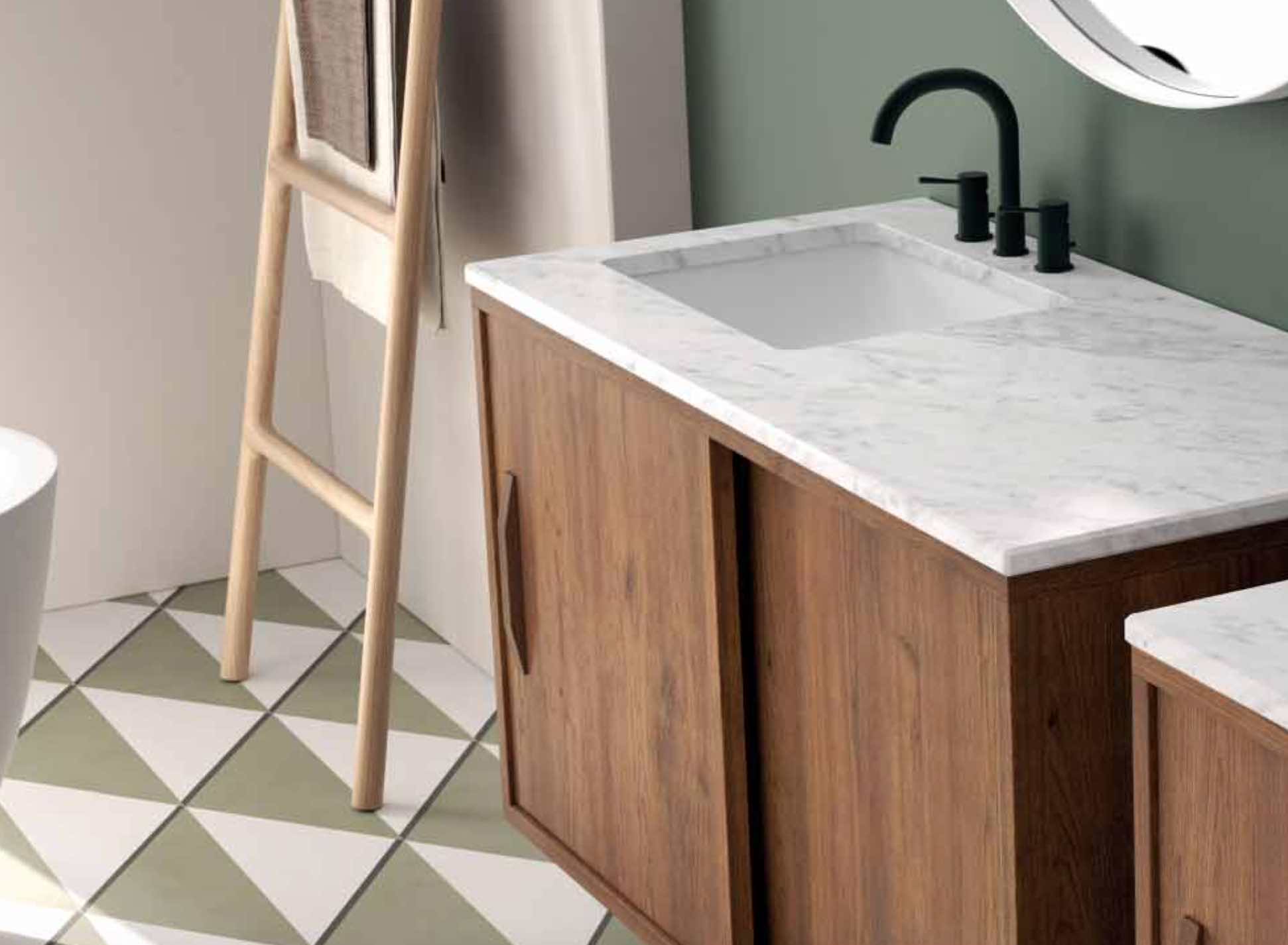 detalle velvet 2 puertas encimera lavabo encastrado