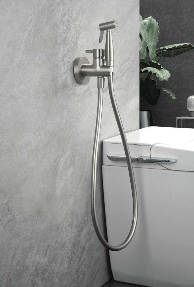 griferia bidet Munich niquel cepillado