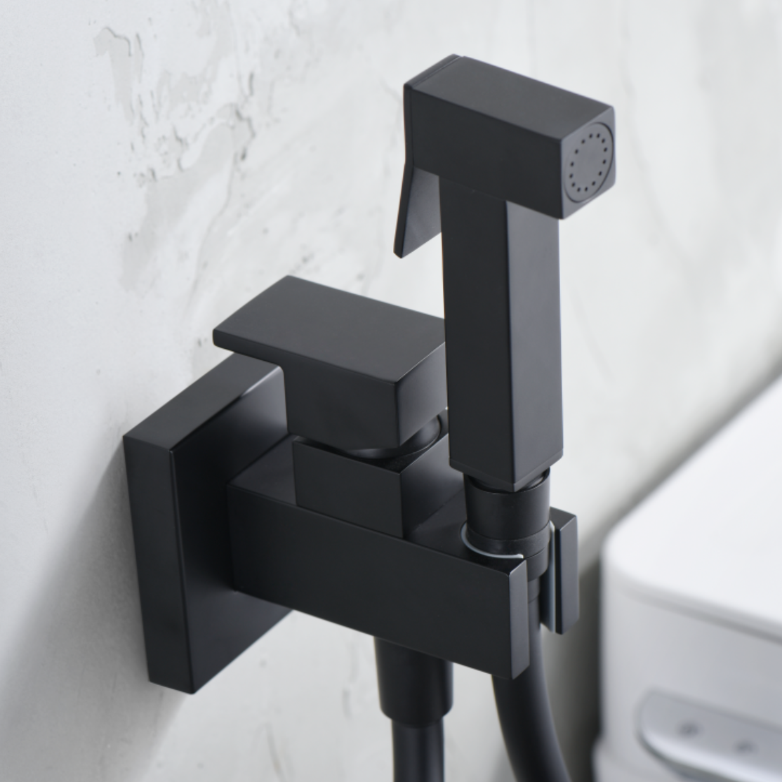 griferia bidet empotrada Irlanda negro mate