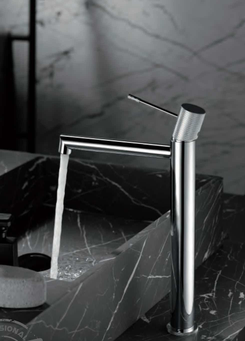 grifo lavabo alto Line cromado