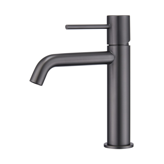 grifo lavabo monomando Monza black gun metal