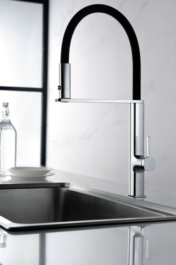 imagen grifo cocina Menorca cromo