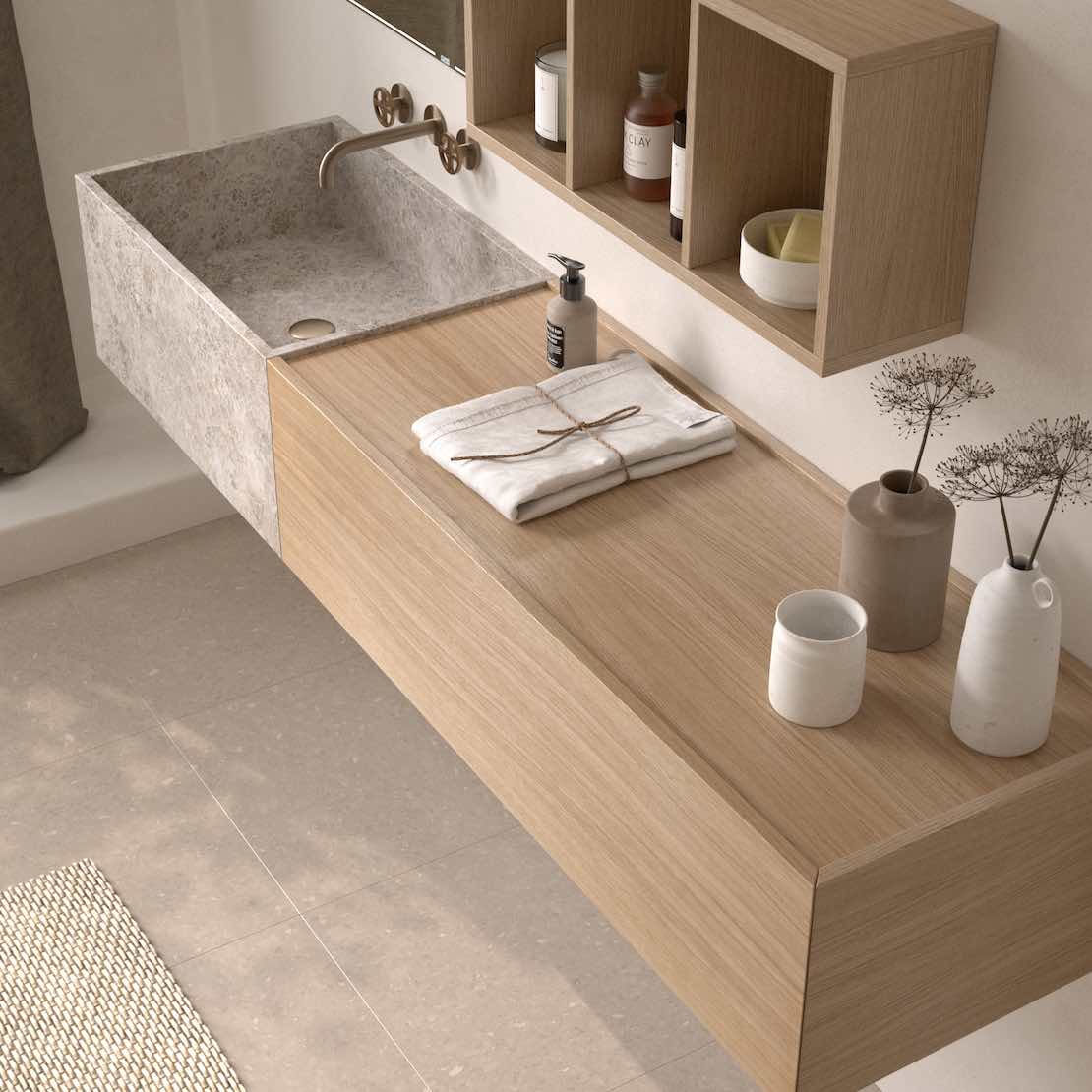 lavabo Halter sin meseta