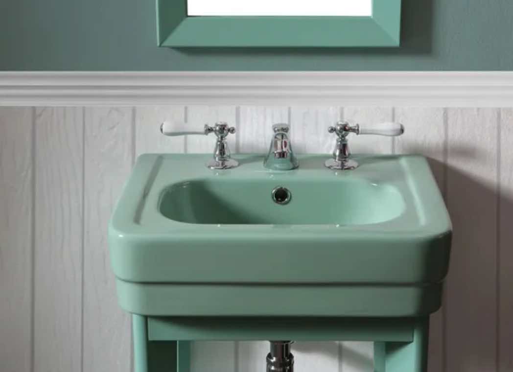 lavabo Provence900 verde aqua