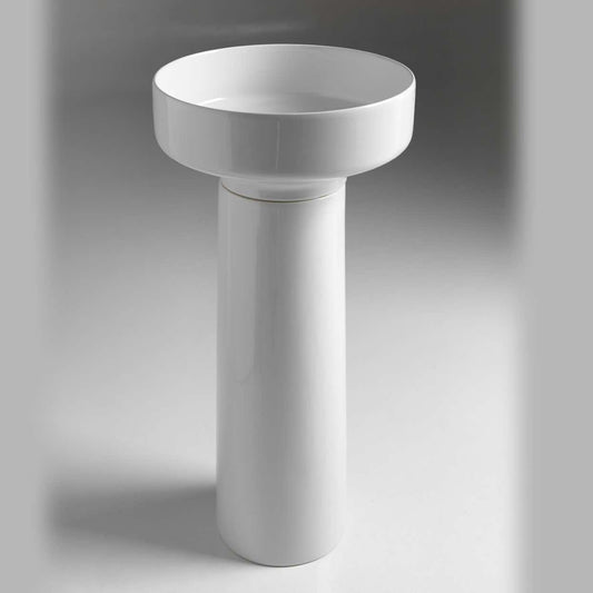 lavabo Sav400 con pedestal