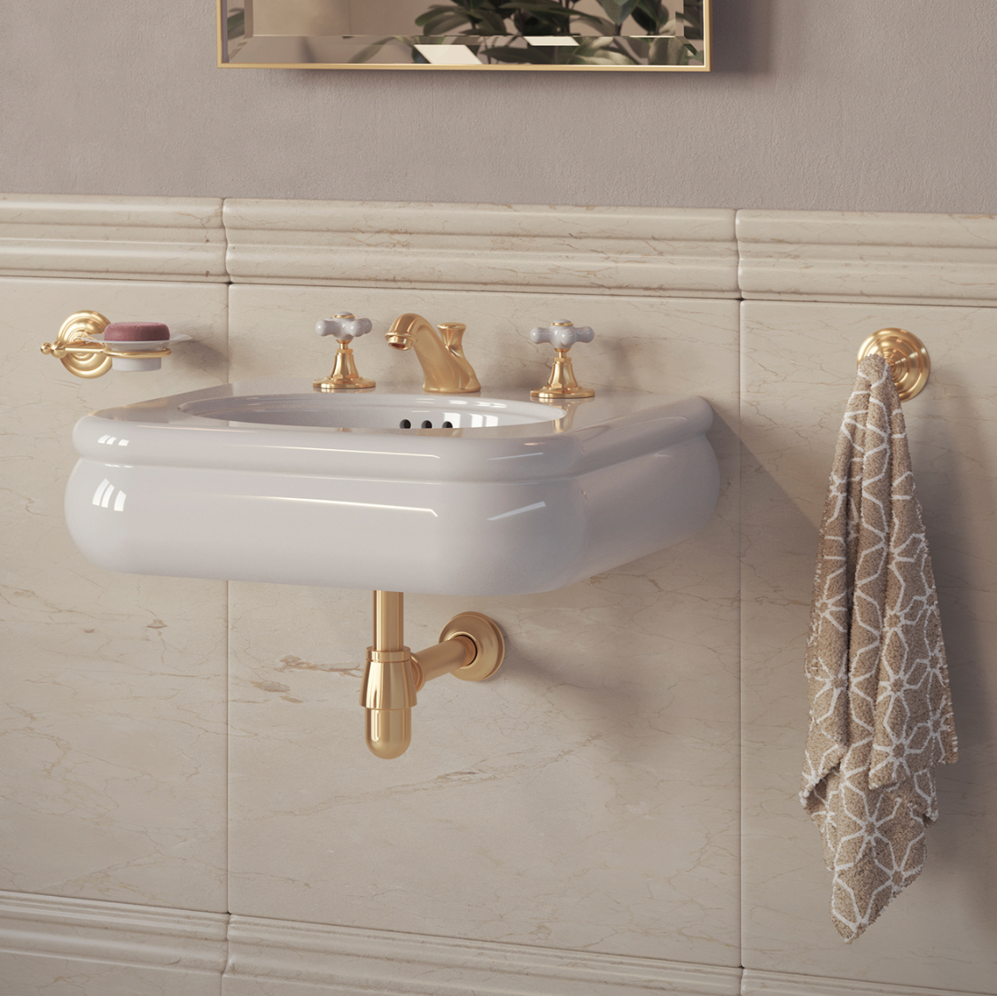 lavabo pequeño Romantica