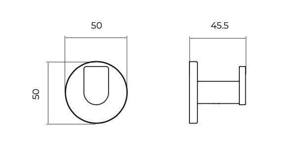 medidas percha serie Practic