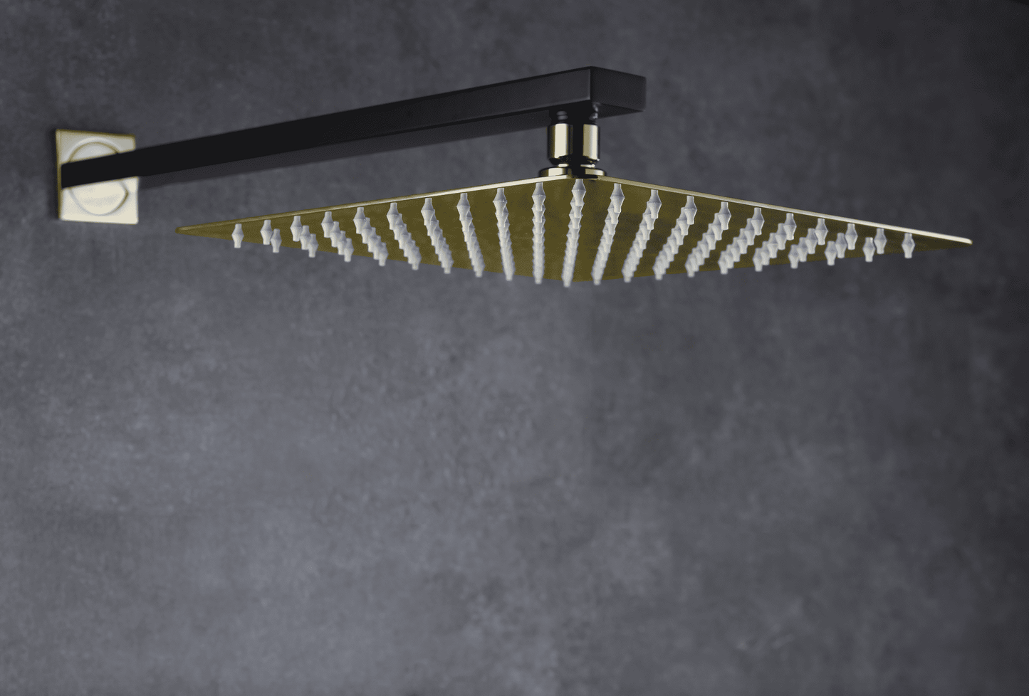 Sweden Black Gold Built-in Single Lever Shower Set - Imex