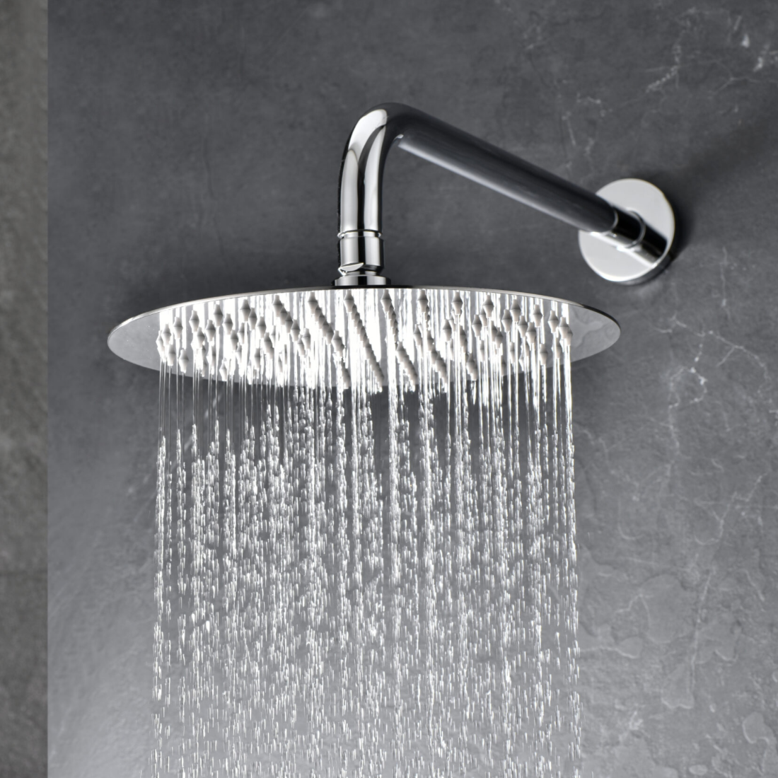rociador conjunto ducha empotrado termostatico cromado