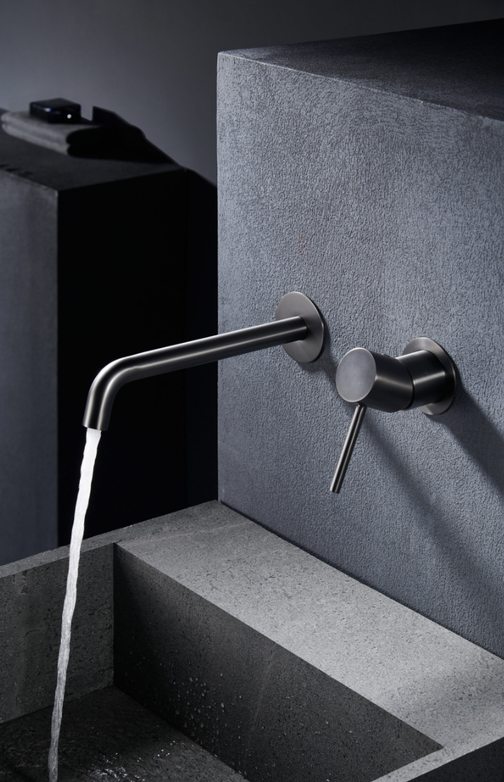 vista grifo empotrado Monza black gun metal