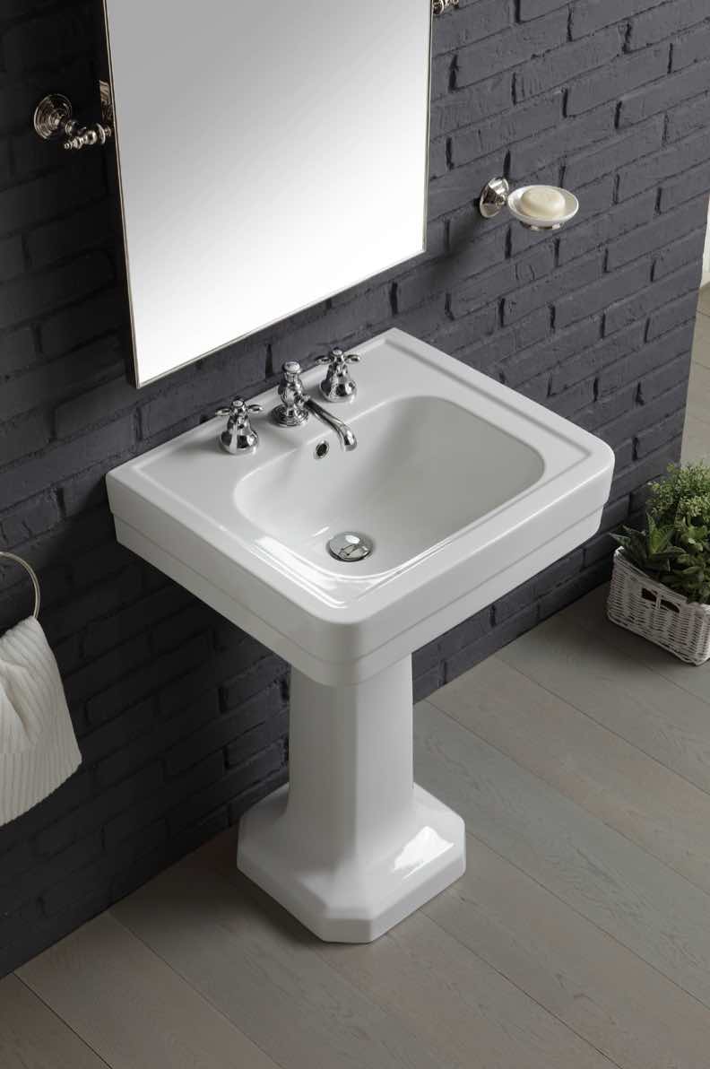  vista lavabo clasico pedestal Provence900