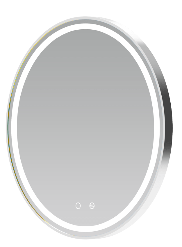Round bathroom mirror front light anti-fog sensor Germany